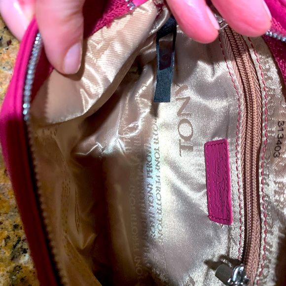 Absolutely stunning 100% buttery soft leather Tonny Perotti brand name cosmetic - Picture 2 of 6